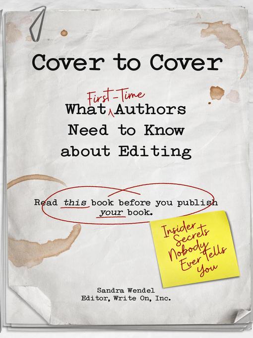 Title details for Cover to Cover by Sandra Wendel - Available